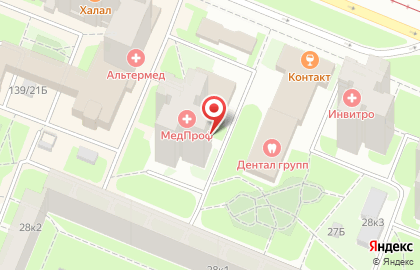 Videocity на улице Просвещения на карте