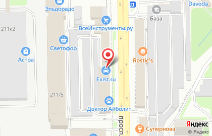Магазин мир Колясок на проспекте Дзержинского на карте