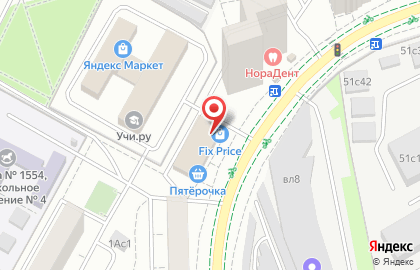Магазин Все для дома в Москве на карте