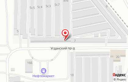 СТО Тачки в Черновском районе на карте