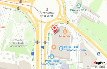 Пивная двор салон разливного пива в Ленинградском районе на карте