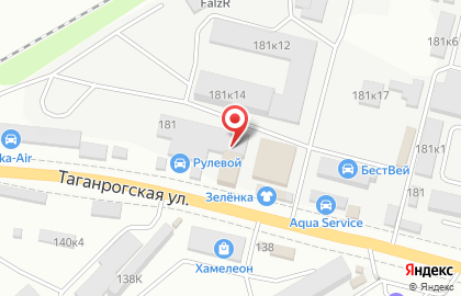 Торгово-производственная компания на Таганрогской улице на карте