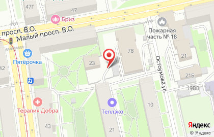 Территориальный Пункт # 7 Уфмс по спб и Ленобласти на карте