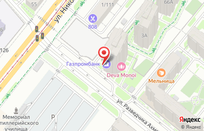 Газпромбанк в Казани на карте