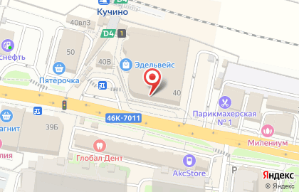 Салон связи Tele2 на Центральной улице на карте