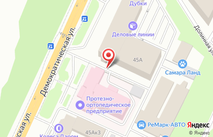 Торговая компания inФОРМАТ на Демократической улице на карте