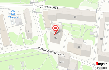 Рекламные стенды в лифтах, ООО ИНГРУП на Красногеройской улице на карте