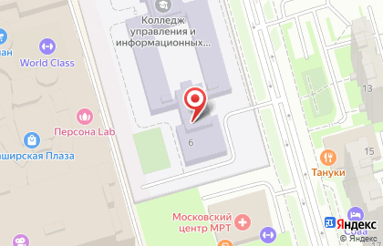 Управления и Новых Технологий Московский Колледж на карте