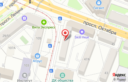 Южный двор на карте