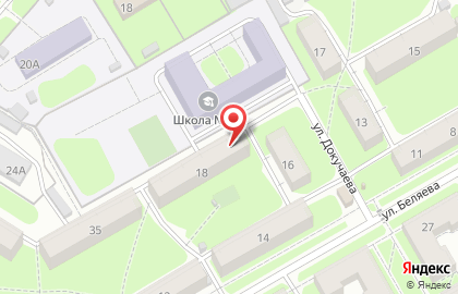 Парикмахерская в Пензе на карте