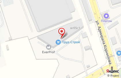 Моспил на карте