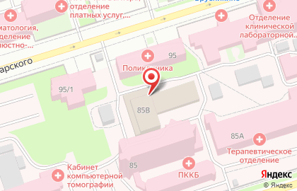 Столовая Медик в Ленинском районе на карте