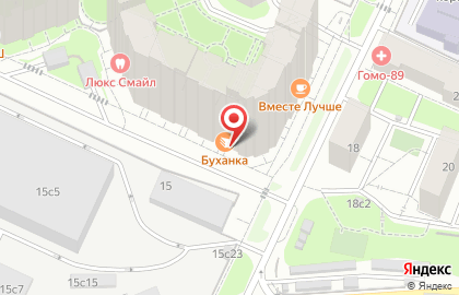 Пекарня Буханка в Москве на карте
