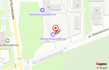 Архангельскоблгаз на улице Красных Партизан на карте