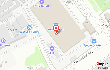 Автостекло24 в Южном Орехово-Борисово на карте