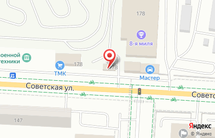 Компания Русь на Советской улице на карте