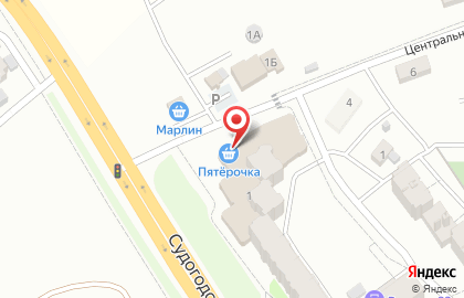 Банкомат МИнБанк на Судогодском шоссе на карте