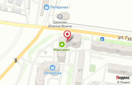 Магазин Красное & Белое в Калуге на карте