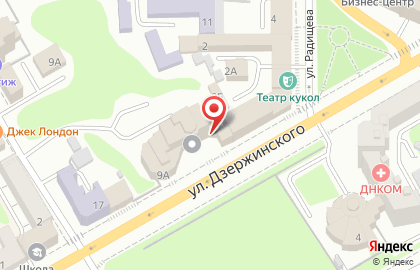 Служба бытового ремонта Муж на час на улице Дзержинского на карте