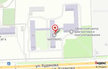 Институт переподготовки и повышения квалификации работников образования в Челябинске на карте