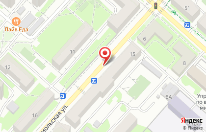 Компания Aobuh.ru на Комсомольской улице на карте