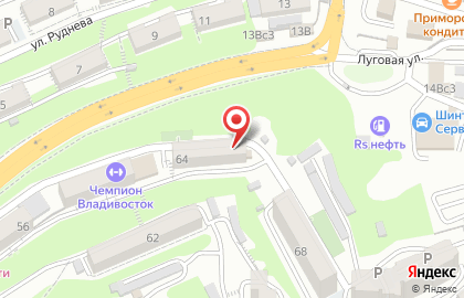 Магазин бытовой химии в Первореченском районе на карте