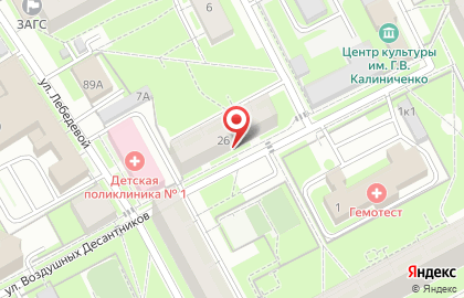 Отдел Военного комиссариата Московской области в Москве на карте