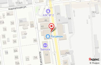 Магазин мебели Бабушкин Комод на Железнодорожной улице на карте