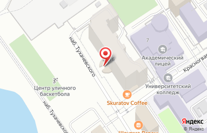 Компания Развитие на набережной Тухачевского на карте