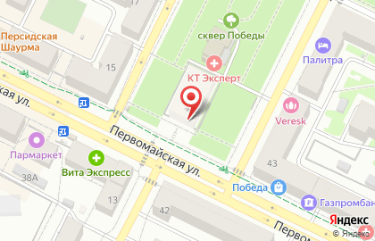 ООО ЭкоТехнологии на Первомайской улице на карте