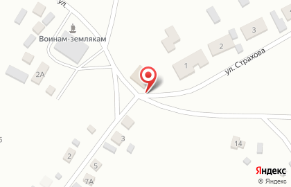 Продуктовый магазин в Новосибирске на карте