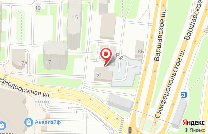Авто 01 на Железнодорожной улице на карте