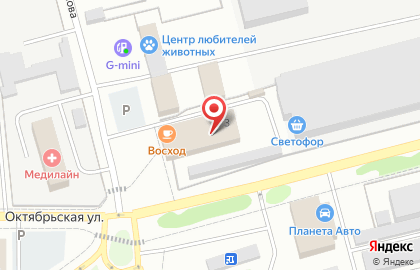 Столовая в Екатеринбурге на карте