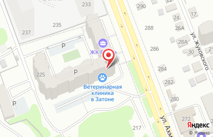 Бемби на улице Ахметова на карте