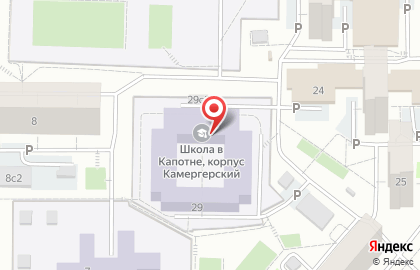 Сеть детских футбольных клубов Метеор в 5-м квартале Капотни на карте