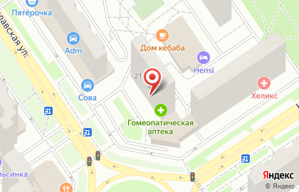 Гомеопатический центр Аконит-Гомеомед на Братиславской улице на карте