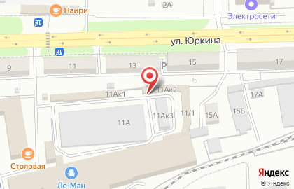 Торговая компания Спутник в Промышленном районе на карте