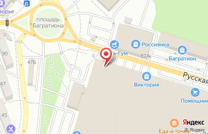 Магазин напольных покрытий Топтыгин на Бородинской улице на карте