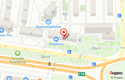 Банкомат БИНБАНК кредитные карты на проспекте Патриотов на карте