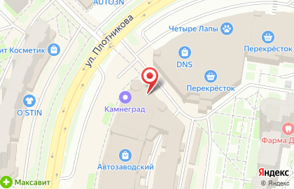 Рынок Автозаводский в Автозаводском районе на карте