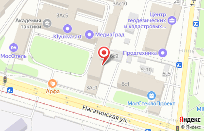 МСЭК на Нагатинской улице на карте