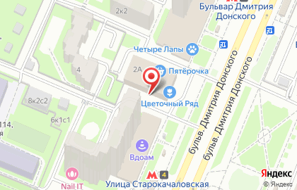 Japancars на Бульваре Дмитрия Донского на карте