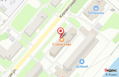 Старое кафе на Кировоградской улице на карте