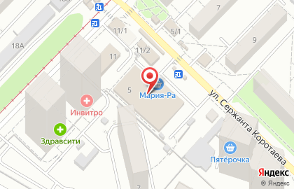 Наркологический центр Мед Юг в Новосибирске на карте