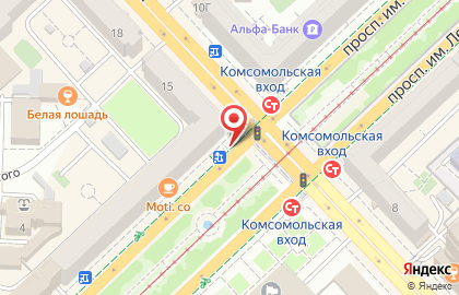Магазин хлебобулочных изделий Плюшка в Центральном районе на карте
