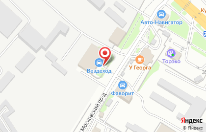 Торговая компания Вездеход в Ленинском районе на карте