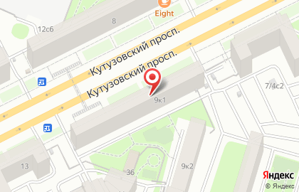 Страховая компания СберСтрахование на Кутузовском проспекте на карте