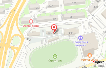 Боксерский клуб имени Бориса Кубасова на карте