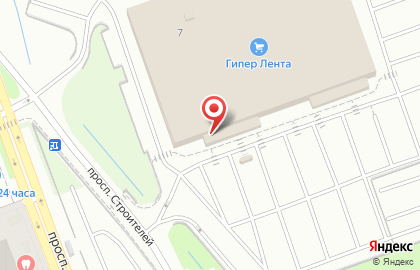 Центр автоаксессуаров А-Тюнинг на проспекте Строителей на карте