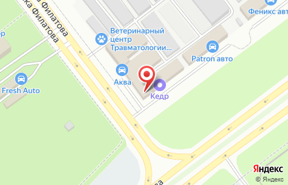 Шиномонтажная мастерская в Ульяновске на карте
